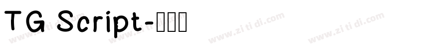 TG Script字体转换
